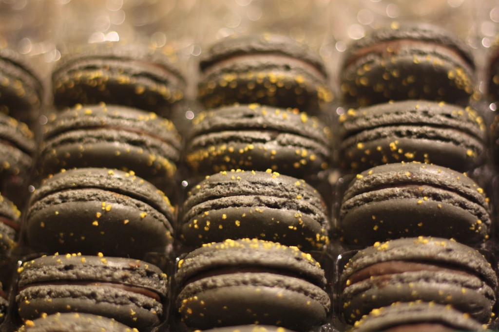 macarons sésame noir Christophe Roussel