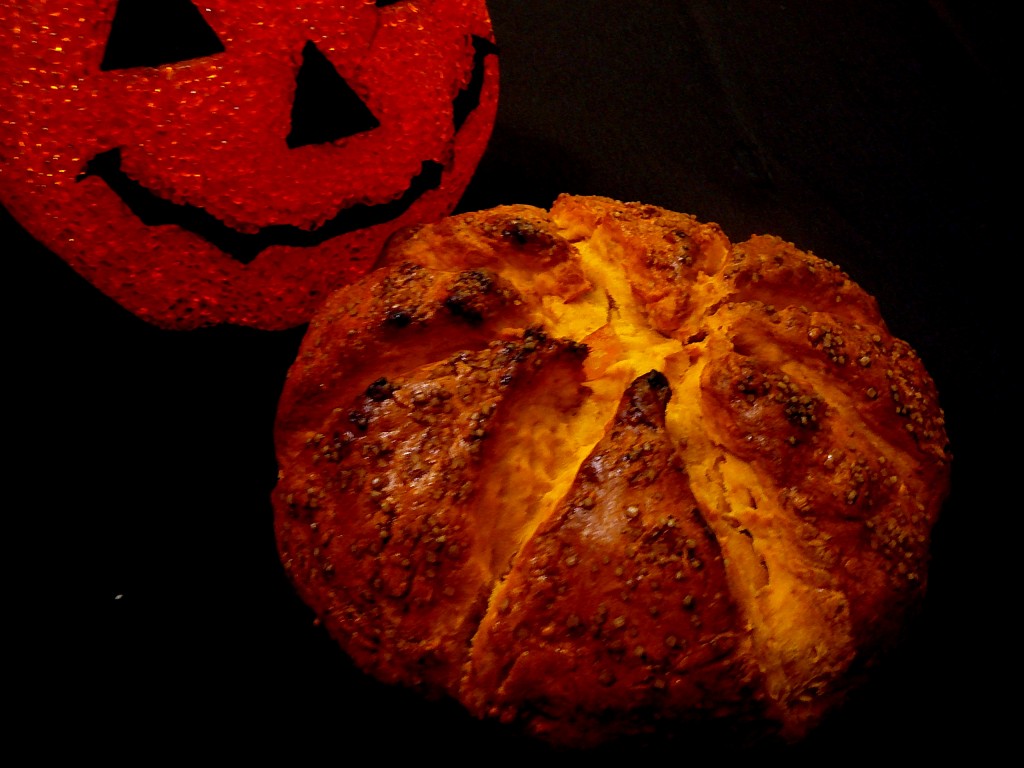 pain brioche au potiron