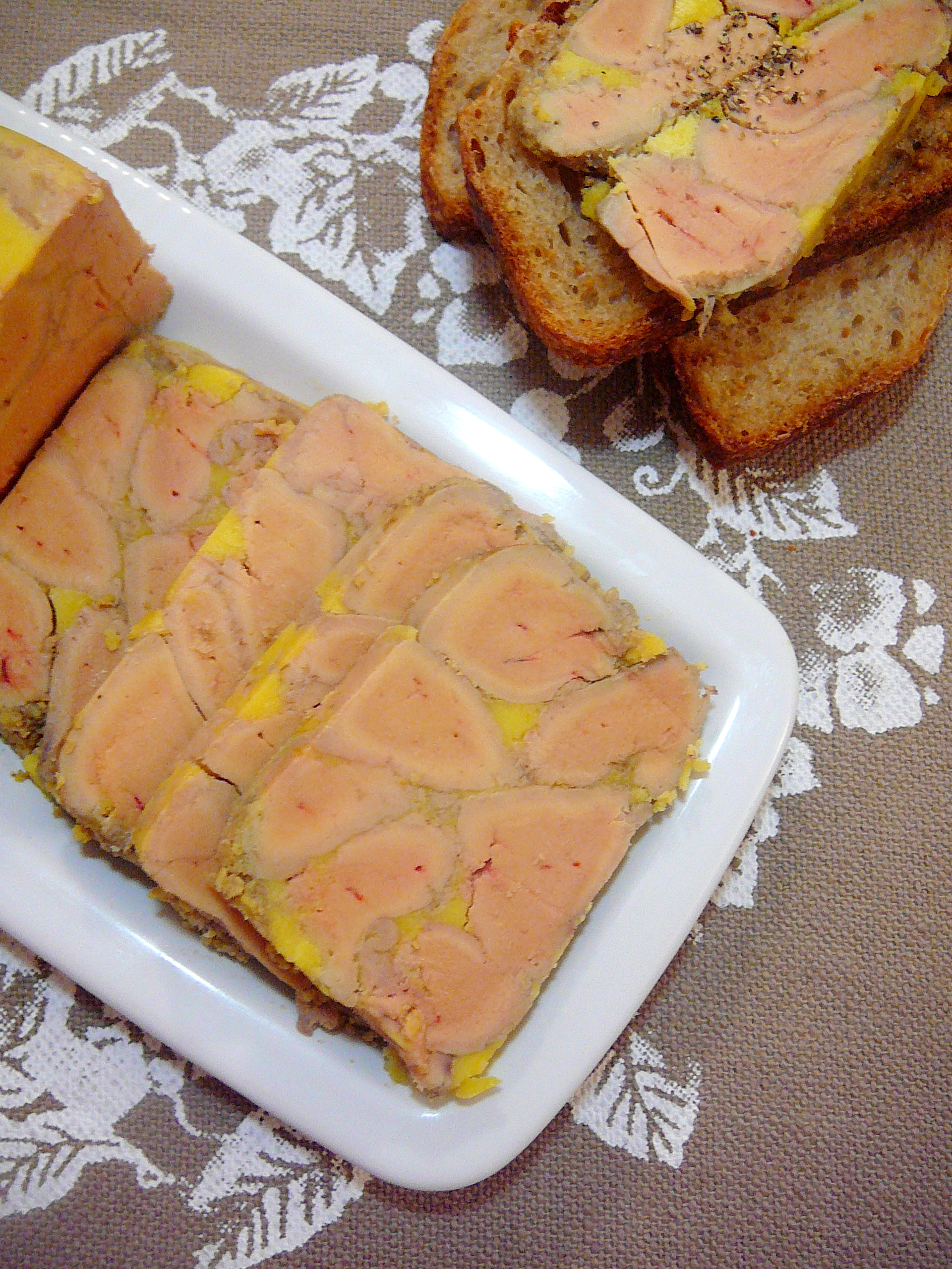 Terrine de foie gras grillé de Jean-François Piège – Le Boudoir Gourmand