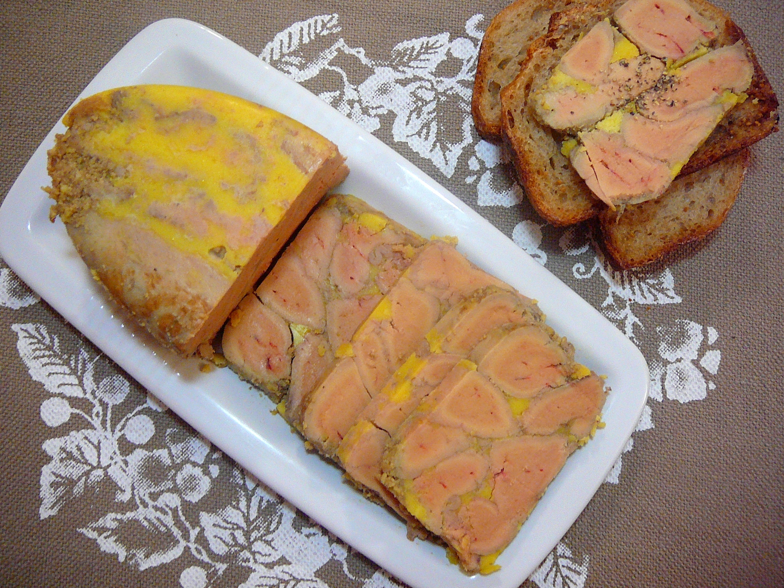 Recette terrine de foie gras grillé de jean-françois piège - Marie Claire